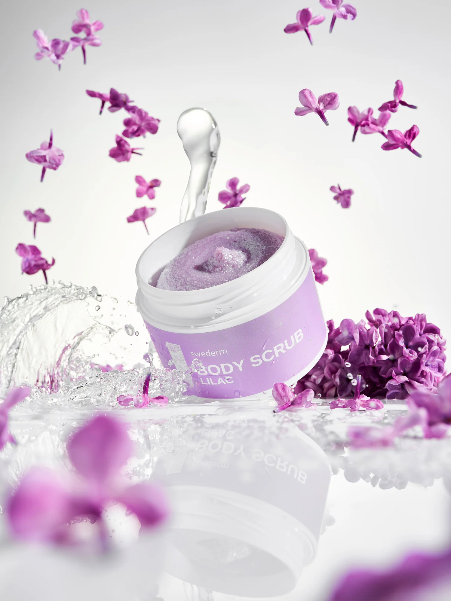 BODY SCRUB LILAC - PEELING DO CIAŁA BEZ - Image 3
